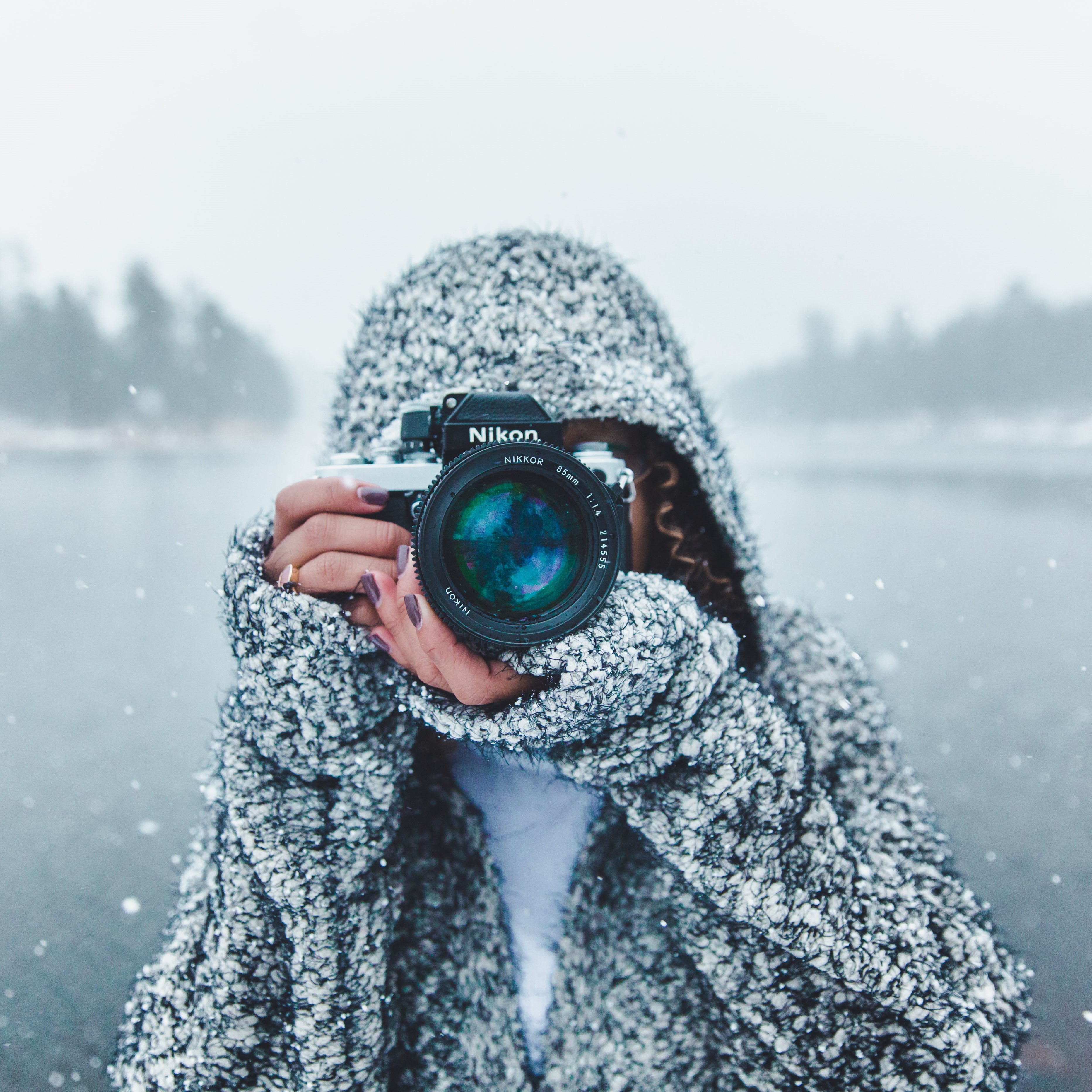 fotografieren im schnee